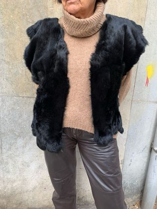 Chalecos de piel Vintage años 70