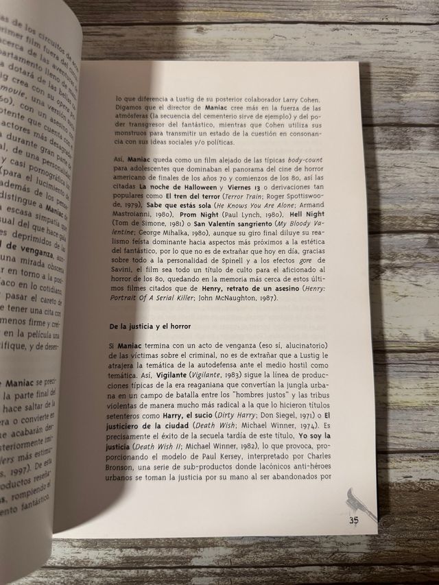 COHEN Y LUSTIG CARLOS AGUILAR LIBRO CINE TERROR