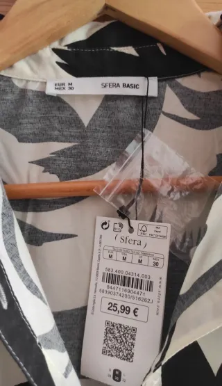 Vestido Sfera Talla M Estampado