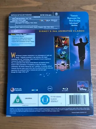 Fantasía Bluray Steelbook Zavvi Exclusive #6