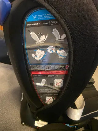 Silla de coche Babyauto Negra