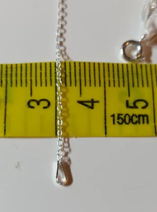 Cadena de Plata de Ley de 40cm