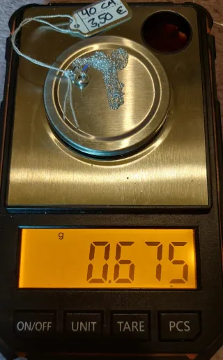 Cadena de Plata de Ley de 40cm