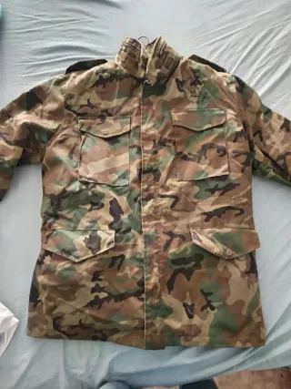 Chaqueta Militar Camuflaje