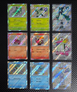 Pack 9 Cartas Pokémon Shiny Promo