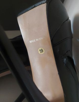 Stivaletti tacco alto plateau colore nero