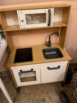 Cocinita IKEA de madera