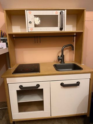 Cocinita IKEA de madera