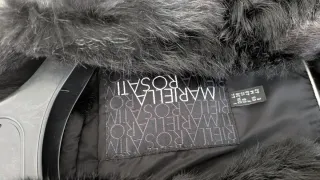 Cappotto invernale Mariella Rosati nero