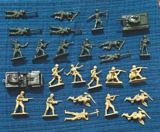 Collezione Soldatini Plastica Vintage Anni '90