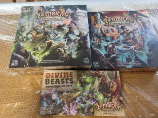 Set di giochi da tavolo Zombicide: White Death, Eternal Empire e Divine Beasts
