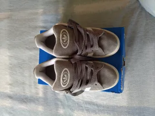 Zapatillas Adidas Campus Gris Talla 38 2/3