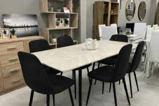 Tavolo da pranzo estensibile + 6 sedie NUOVO