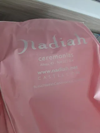 Traje de comunión niña blanco y rosa