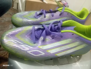 Botas de fútbol Adidas F50 solo dos entrenamiento