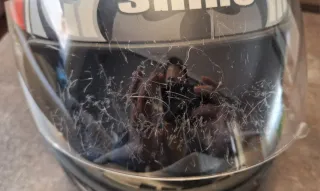 Casco integral SHIRO, con defectos en visera