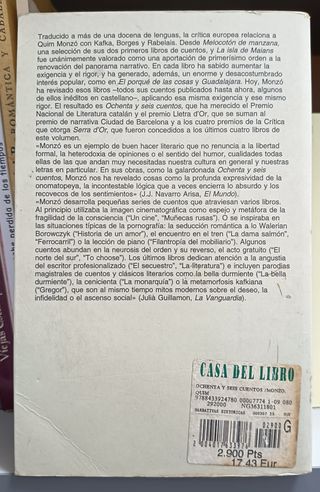 QUIM MONZÓ. OCHENTA Y SEIS CUENTOS. RELATOS.