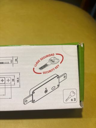 Cerradura Seguridad Persiana Metálica AMIG