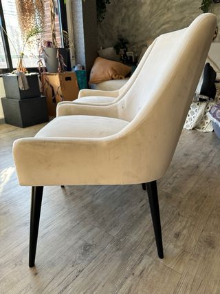 2 Sillas Blancas Maison du Monde