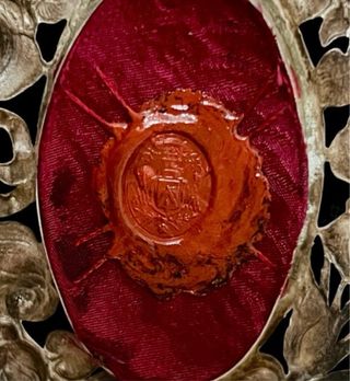 Relicario de la Pasión. Plata S.XIX