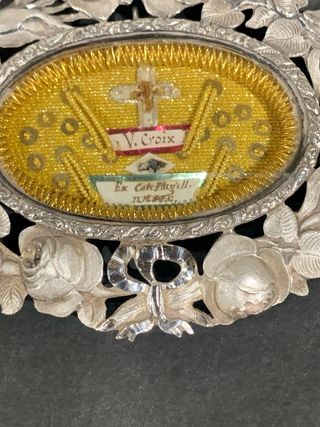 Relicario de la Pasión. Plata S.XIX