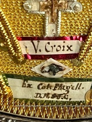 Relicario de la Pasión. Plata S.XIX