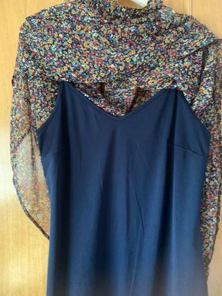 Vestido boho estampado floral