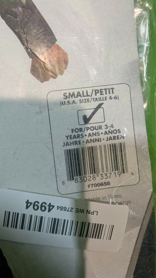 Rubies Disfraz Black Panther Battle Endgame