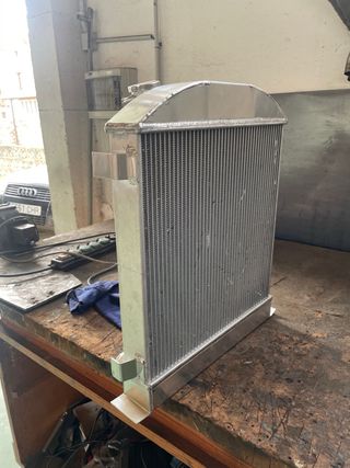 Radiador Agua Sobredimensionado Hot Rod