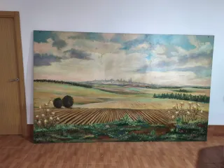Cuadro Paisaje Vega de Carmona 3x2m