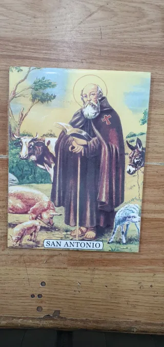Azulejo San Antonio con animales