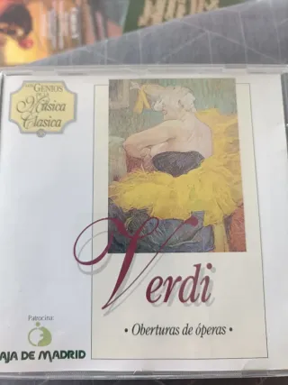 8 CDs Música Clásica: Brahms, Bach, Verdi, Mozart,