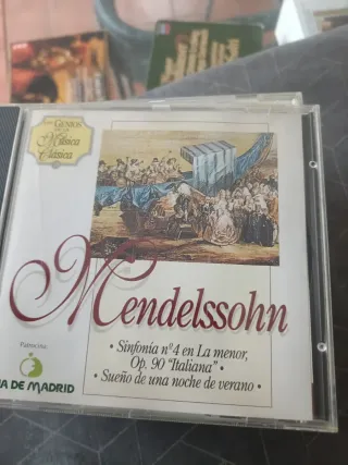 8 CDs Música Clásica: Brahms, Bach, Verdi, Mozart,