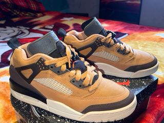 Jordan Spizike Low Marrón y Negro