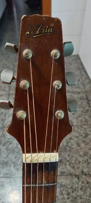 Guitarra acústica Aria AW 100 Japonesa 1980