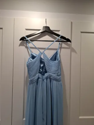 Vestido de fiesta azul