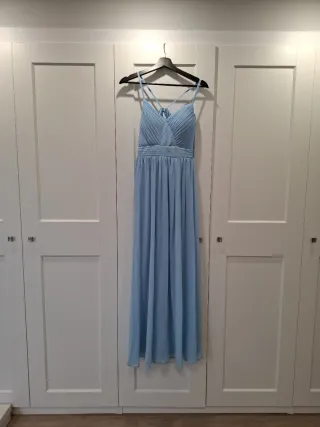 Vestido de fiesta azul