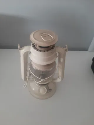 Lámpara de quemar, aceite vintage