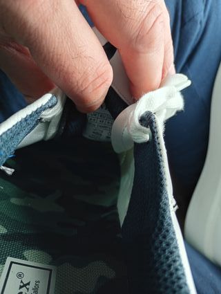 Scarpe Avirex Uomo N.42 Bianche Blu