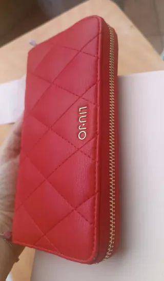Portafoglio Liu Jo rosso trapuntato