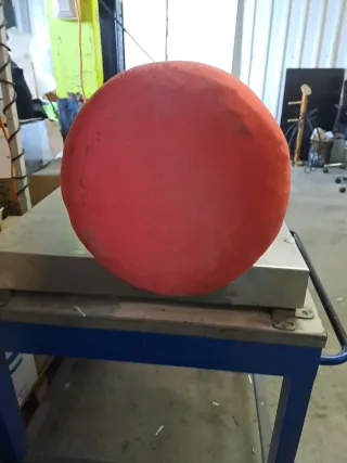 Saco de boxeo Outshock naranja