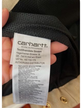 Chaqueta Carhartt Hamilton Beige Talla M