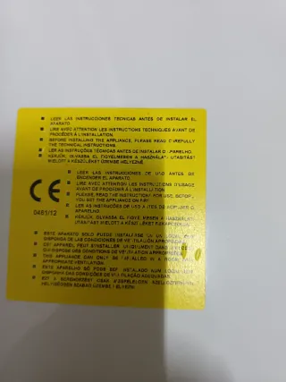 Calentador Cointra Gas Natural