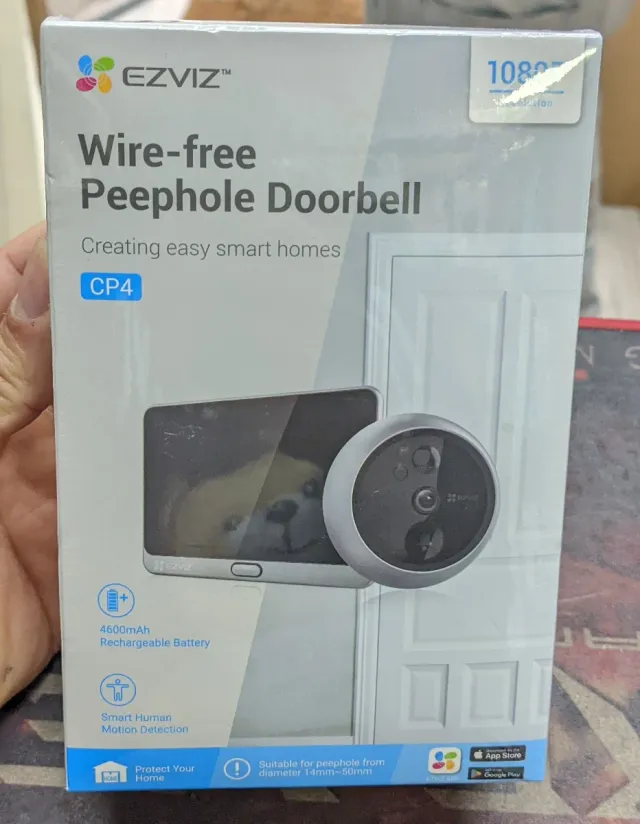 EZVIZ CP4 Timbre Videoportero Inalámbrico