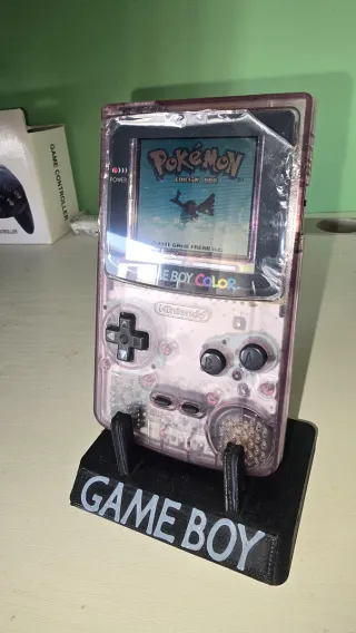 Game Boy Color Morado + Pokémon Oro