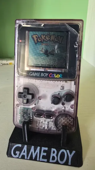 Game Boy Color Morado + Pokémon Oro