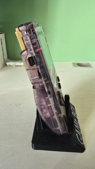 Game Boy Color Morado + Pokémon Oro