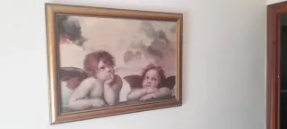 Cuadro Ángeles Capilla Sixtina