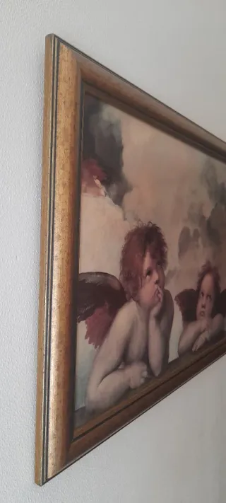 Cuadro Ángeles Capilla Sixtina