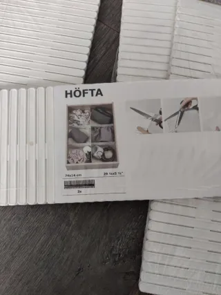 Separadores Ikea HOFTA Blanco